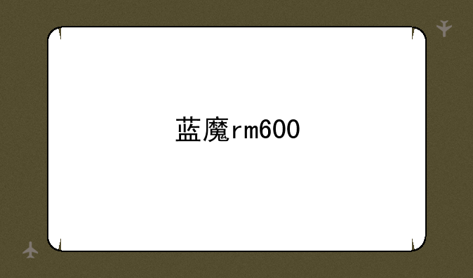 蓝魔rm600