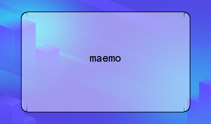 maemo